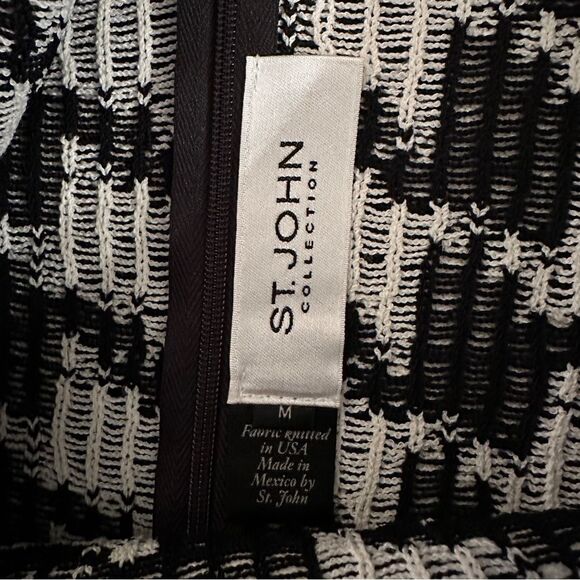 St John Houndstooth Sweater New - Picture 6 of 11